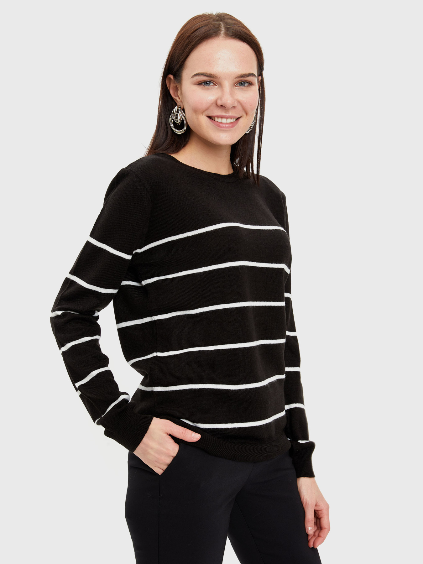 Пуловер DeFacto модель R0723AZ-BK27 Пуловер DeFacto модель R0723AZ-BK27 Фото