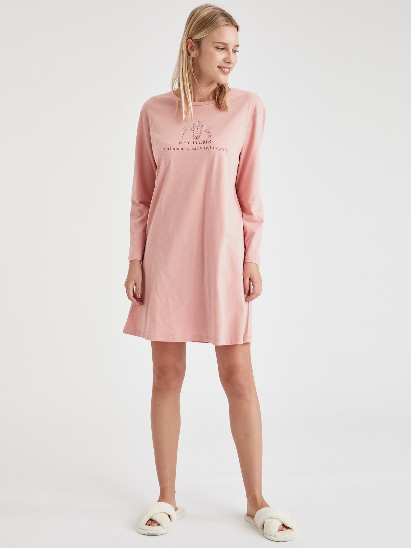 Нічна сорочка DeFacto модель T1612AZ-BR80 Фото