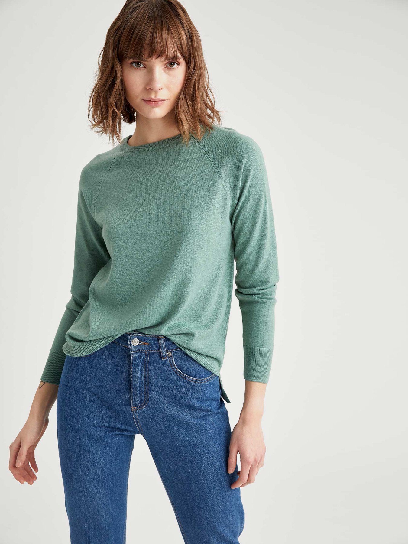 Пуловер DeFacto модель T3746AZ-GN874 Фото