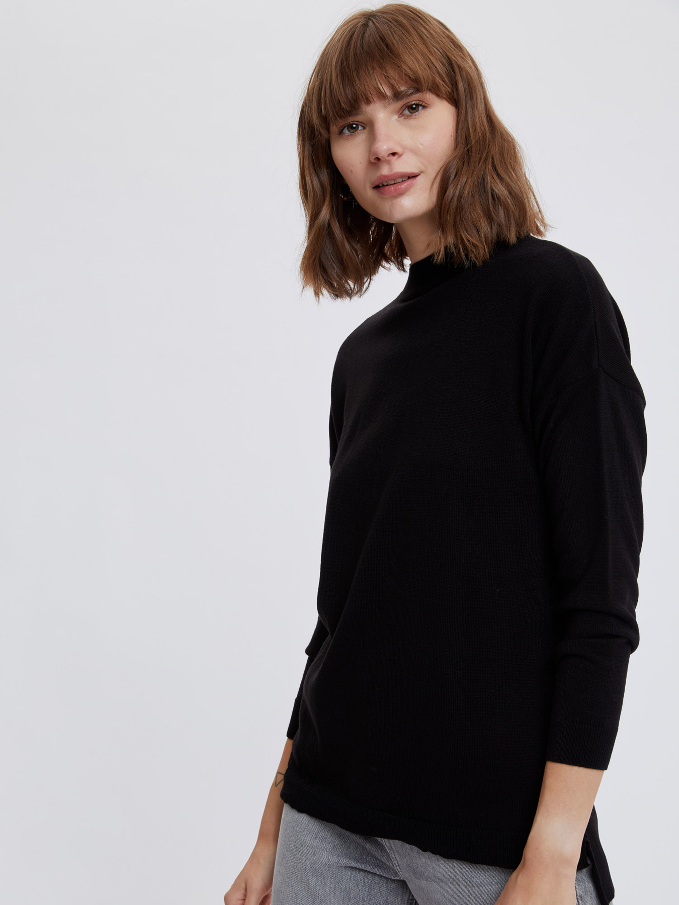 Джемпер DeFacto модель S7514AZ-BK27 Фото