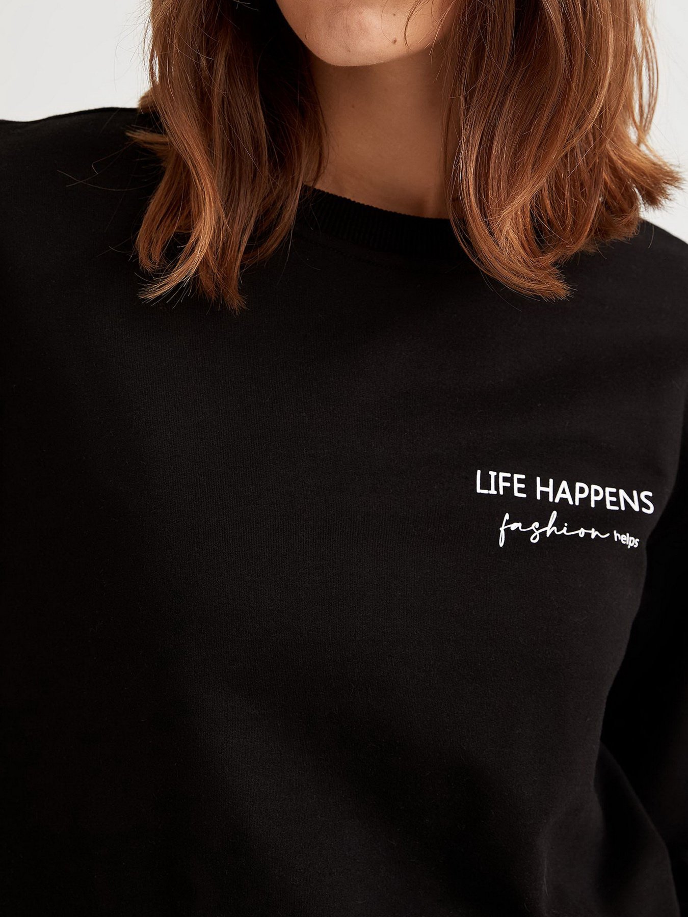 Світшот DeFacto модель T1149AZ-BK27 Фото