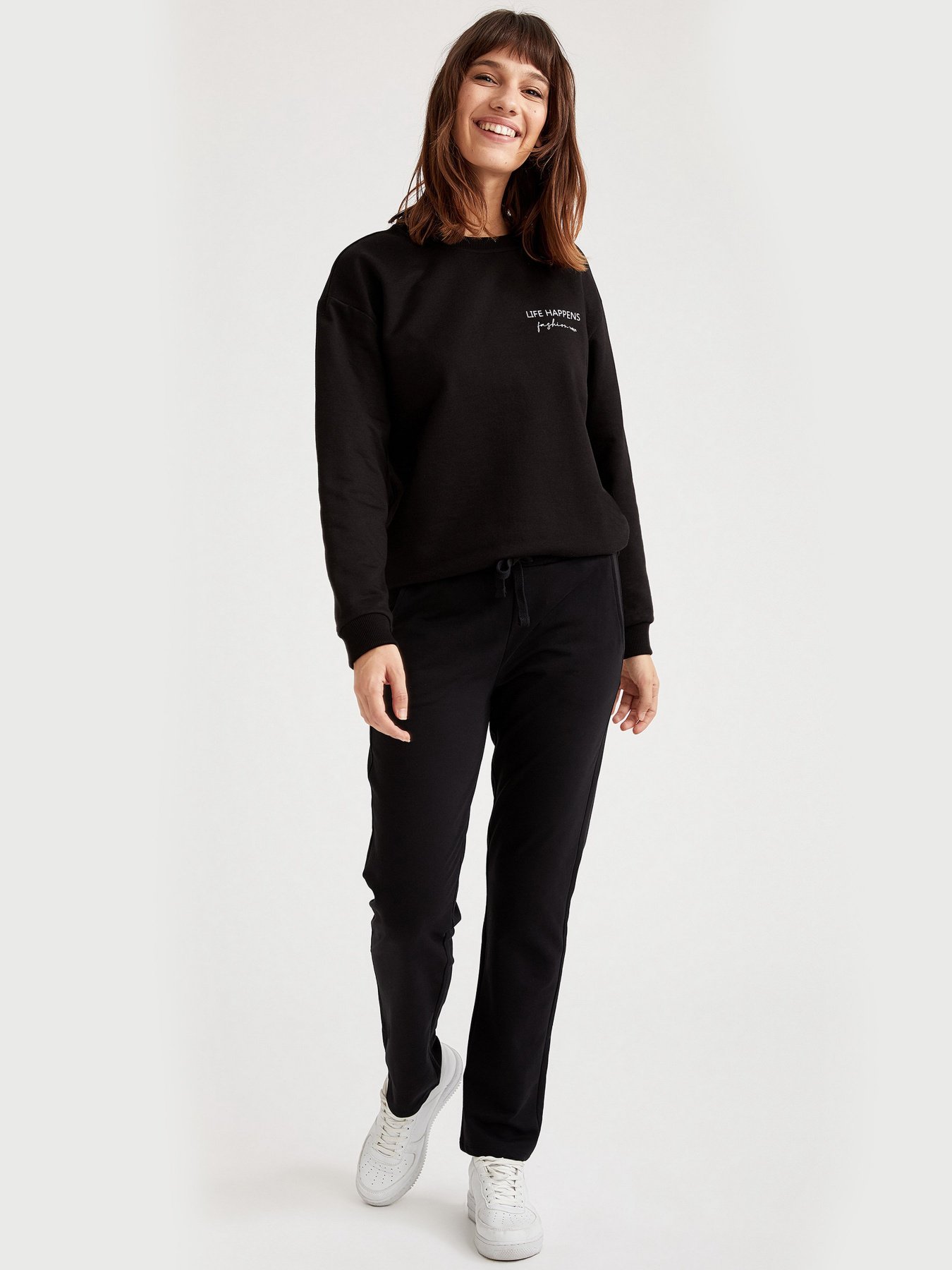 Свитшот DeFacto модель T1149AZ-BK27 Свитшот DeFacto модель T1149AZ-BK27 Фото