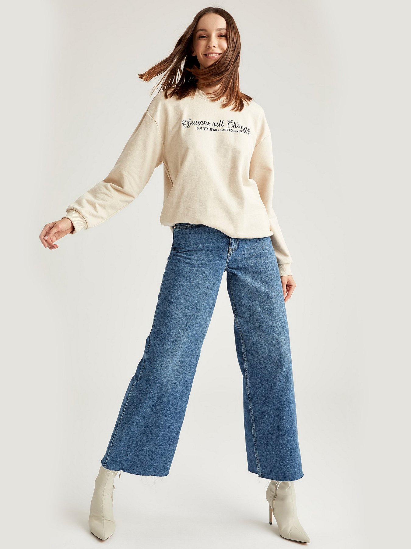 Світшот DeFacto модель T1141AZ-ER41 Світшот DeFacto модель T1141AZ-ER41 Фото