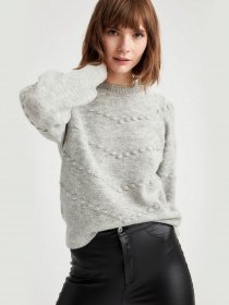 Джемпер DeFacto модель T7655AZ-GR77 Фото