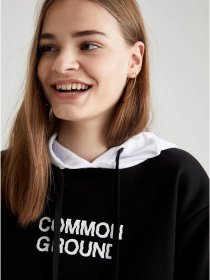 Худи DeFacto модель T5129AZ-BK27 Фото