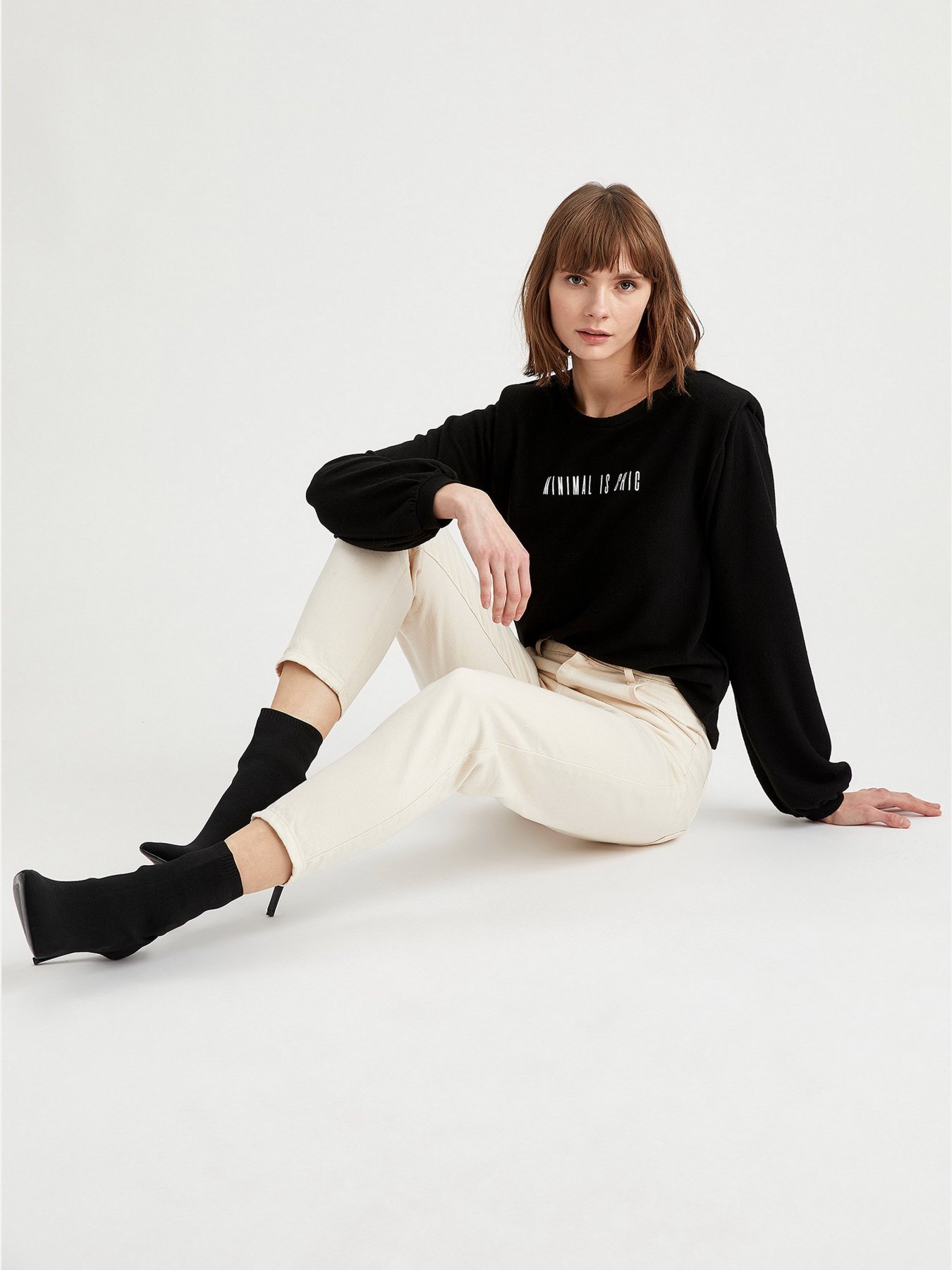 Джемпер DeFacto модель T2004AZ-BK27 Фото