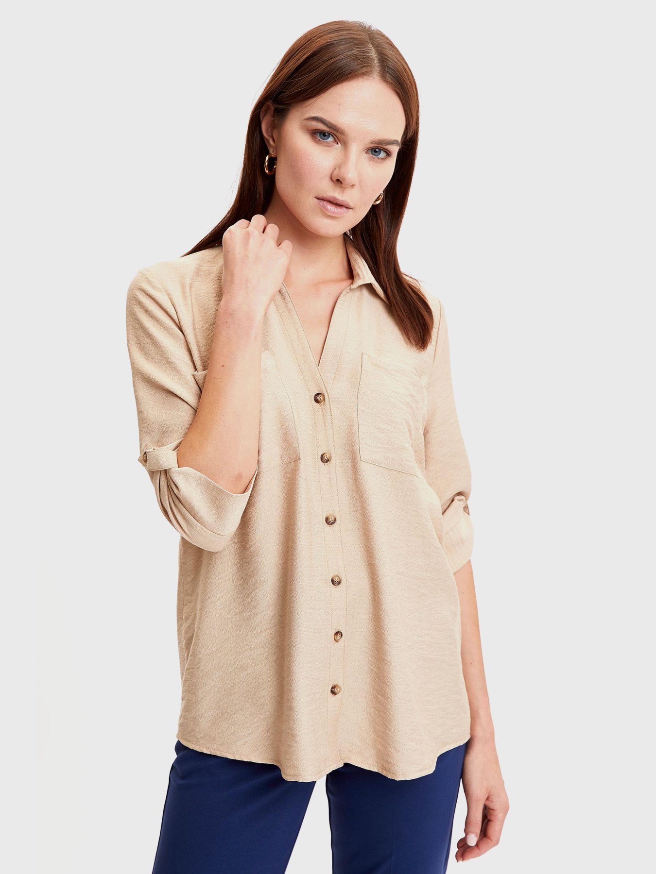 Блуза з довгим рукаом DeFacto модель M9407AZ-BG157 Фото