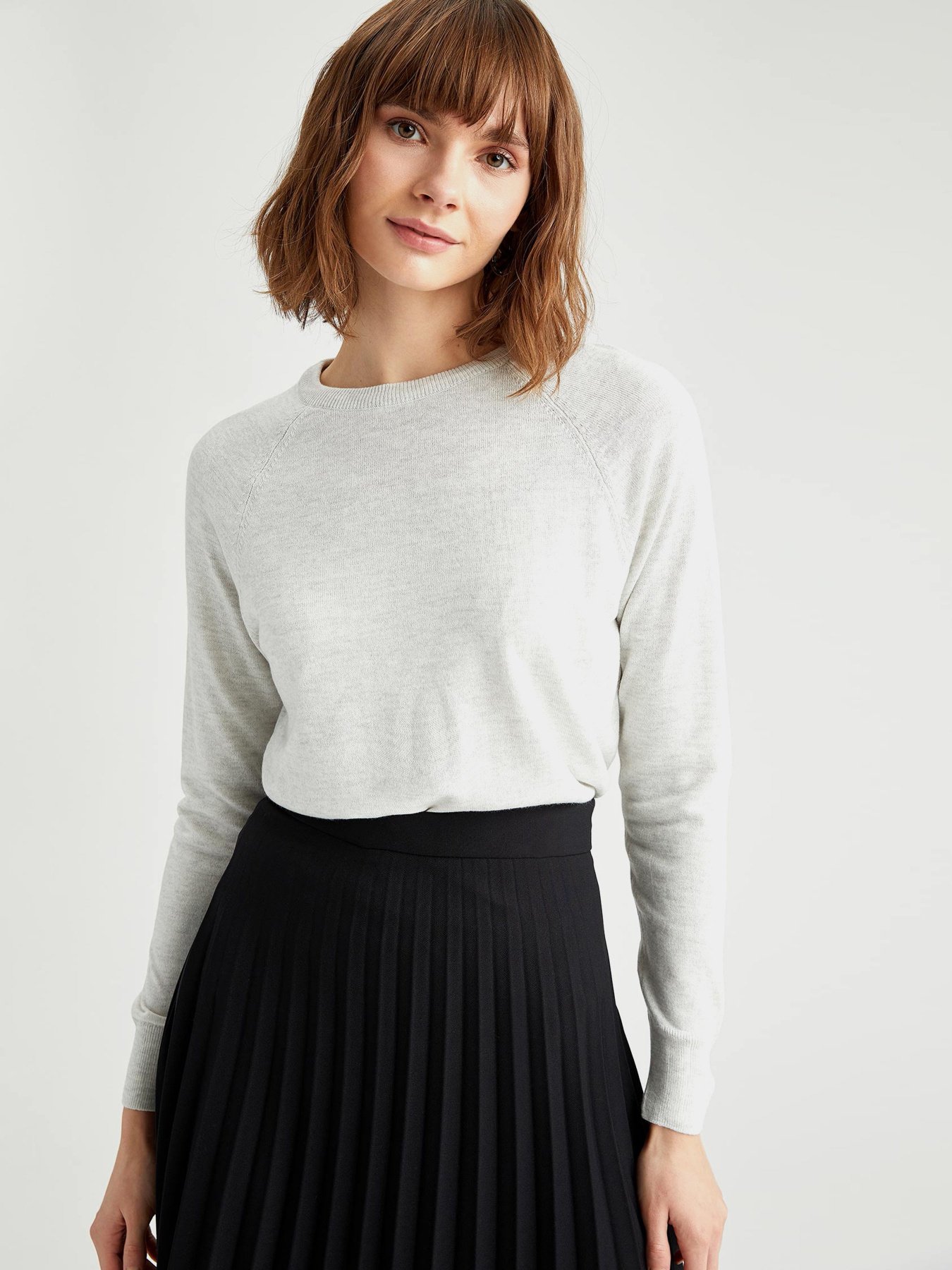 Джемпер DeFacto модель T3746AZ-GR28 Фото