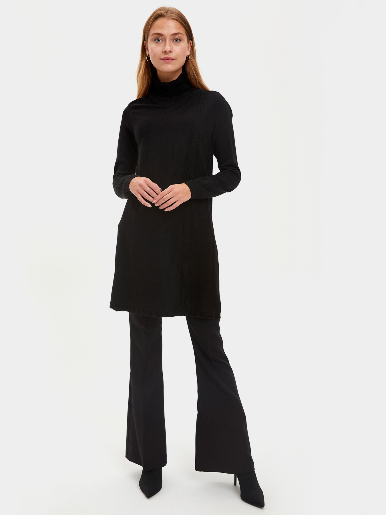 Платье мини DeFacto модель H6022AZ-BK27 Фото