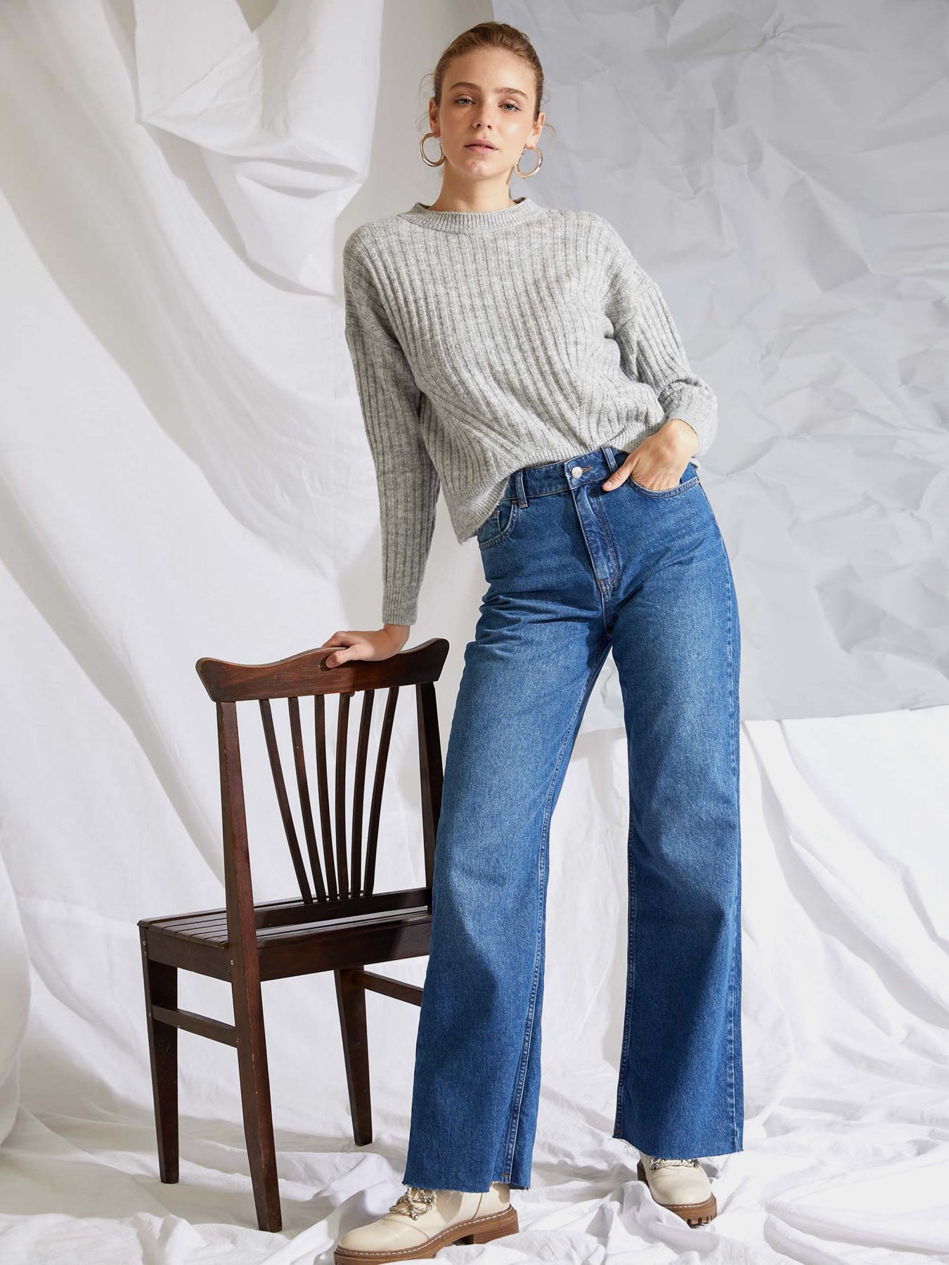 Джемпер DeFacto модель R7067AZ-GR210 Фото