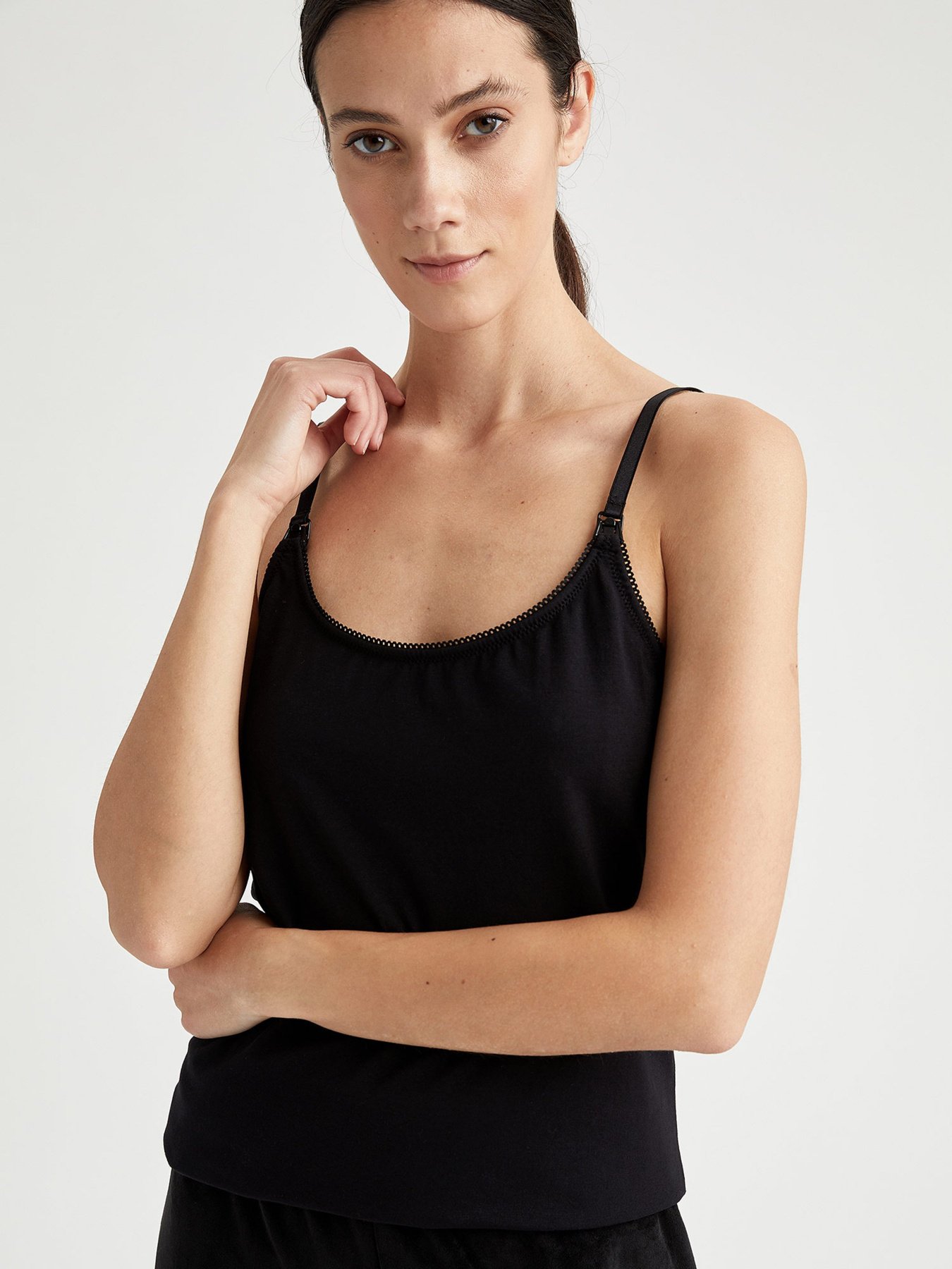 Майка для дому DeFacto модель S8891AZ-BK27 Майка для дому DeFacto модель S8891AZ-BK27 Фото