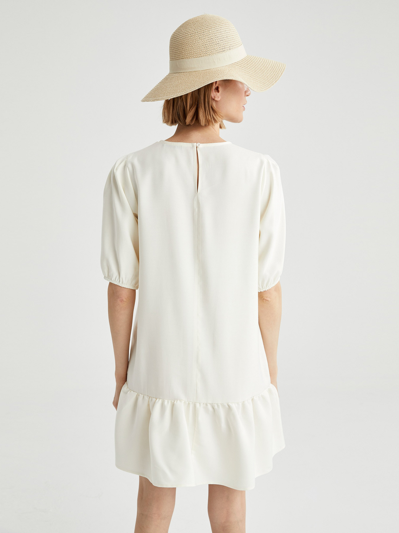 Платье мини DeFacto модель T8199AZ-WT32 Фото