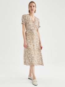 Платье миди DeFacto модель T8198AZ-BG407 Платье миди DeFacto модель T8198AZ-BG407 Фото
