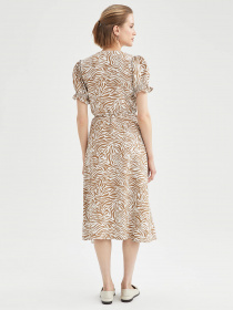 Платье миди DeFacto модель T8198AZ-BG407 Платье миди DeFacto модель T8198AZ-BG407 Фото