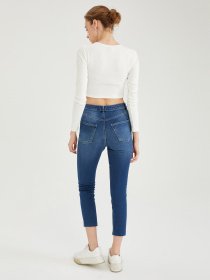 Зауженные джинсы DeFacto Slim модель T9722AZ-NM28 Фото