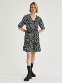 Платье мини DeFacto модель U1531AZ-BK27 Фото