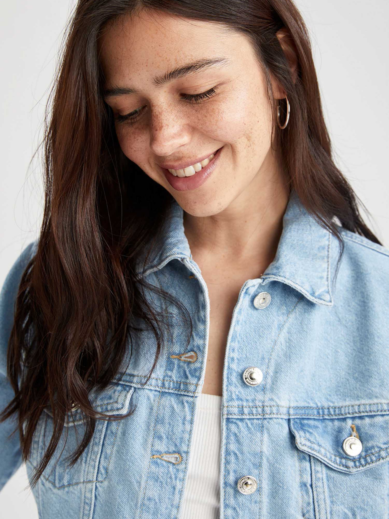 Джинсова куртка DeFacto модель U0469AZ-NM39 Фото