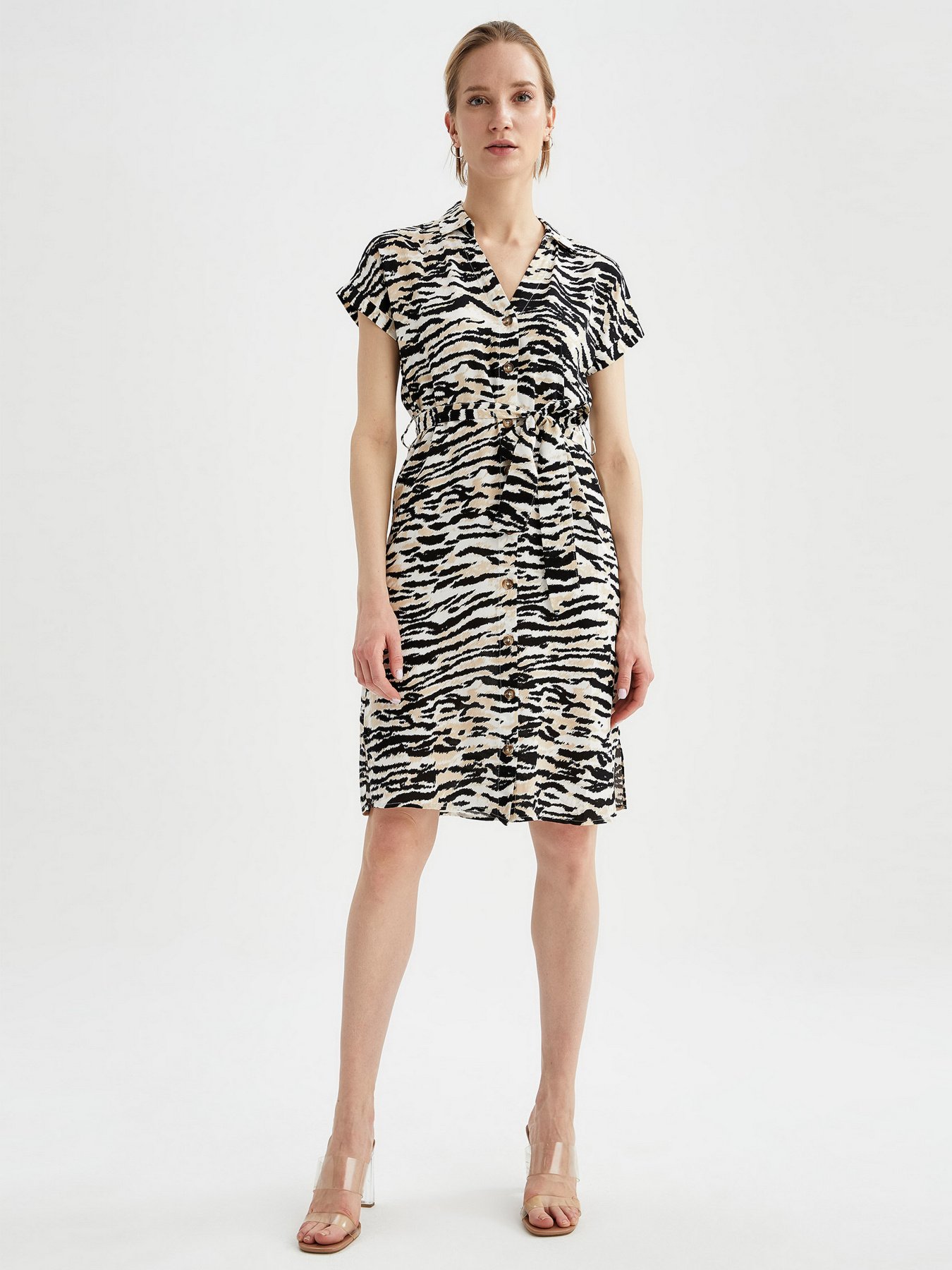 Сукня міді DeFacto модель T9656AZ-BG390 Фото