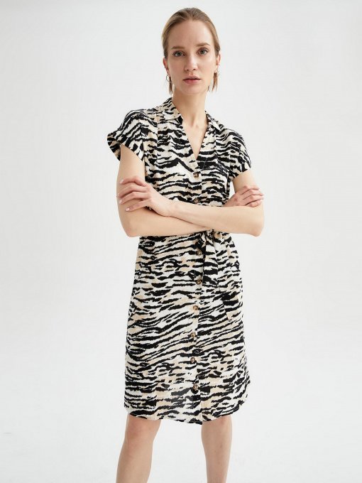 Платье миди DeFacto модель T9656AZ-BG390 Фото