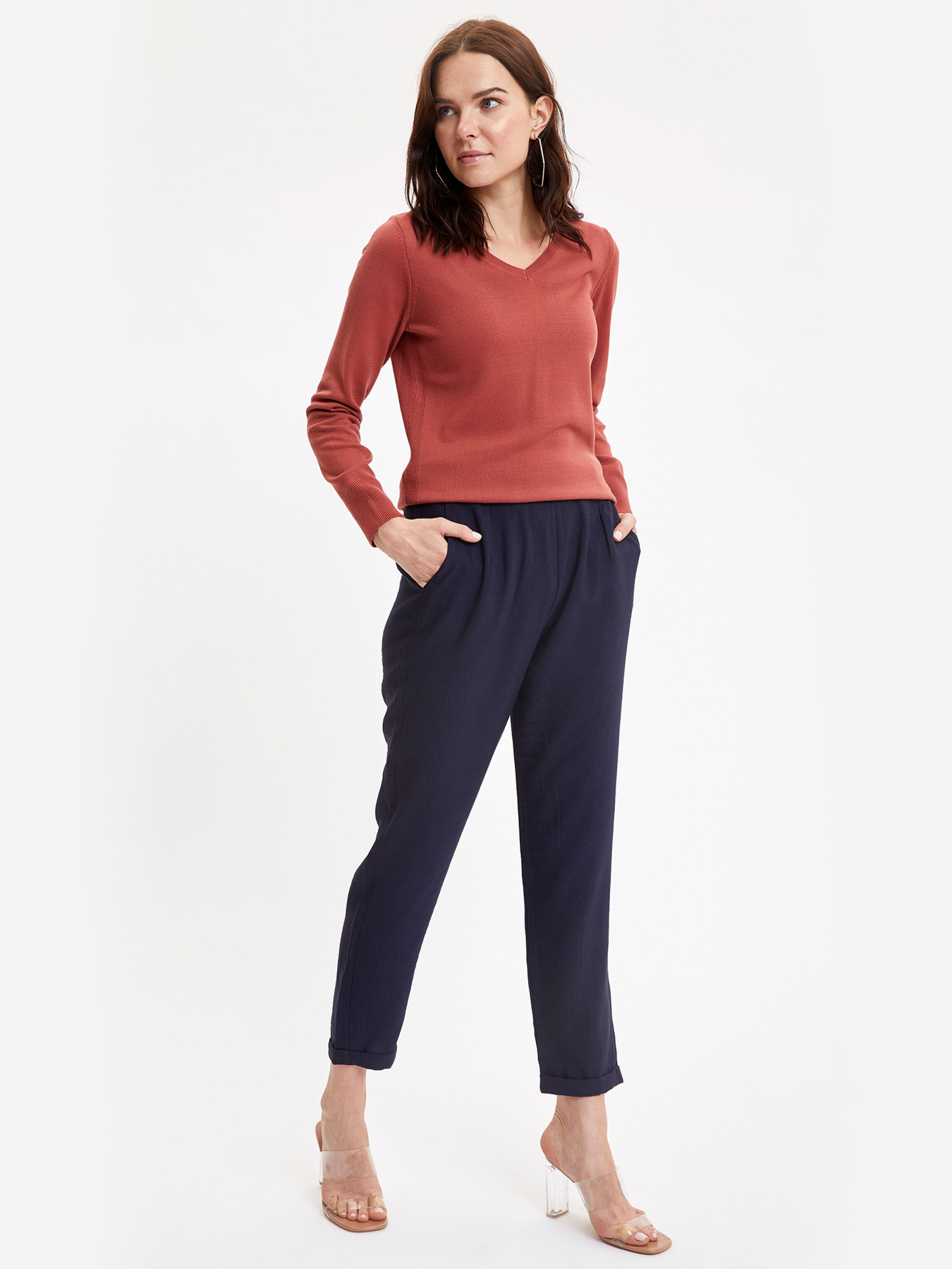 Пуловер DeFacto модель F7088AZ-BR268 Фото