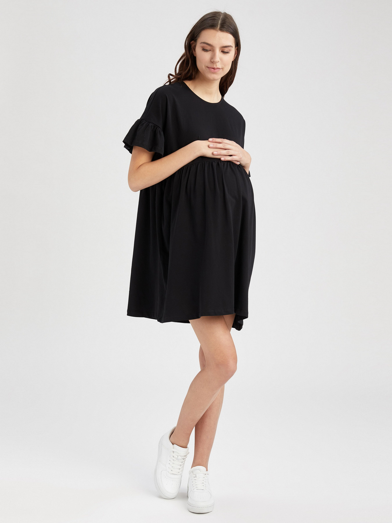 Платье мини DeFacto модель U6498AZ-BK27 Фото