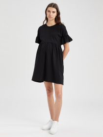Платье мини DeFacto модель U6498AZ-BK27 Фото