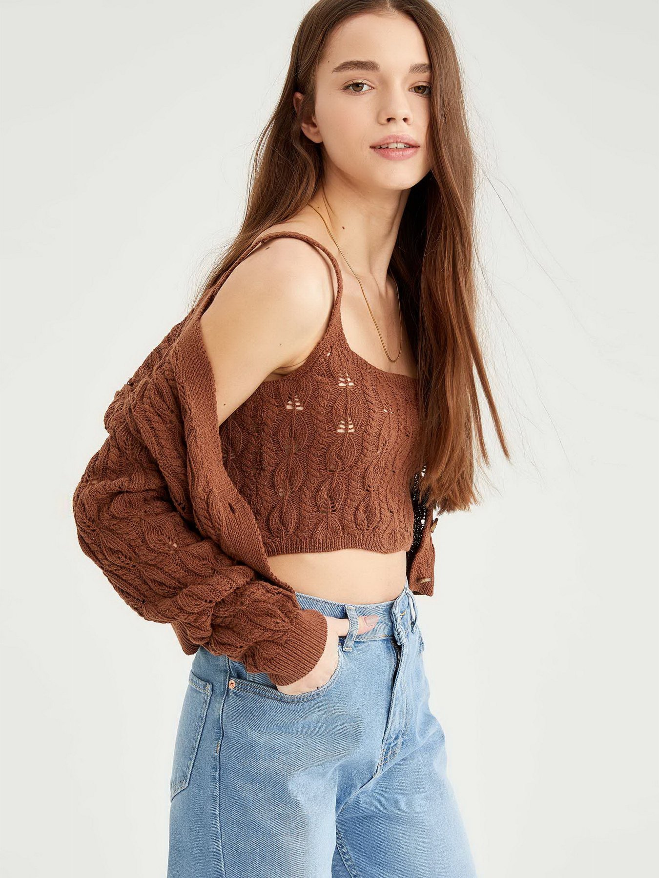 Топ DeFacto модель T7035AZ-BG111 Фото