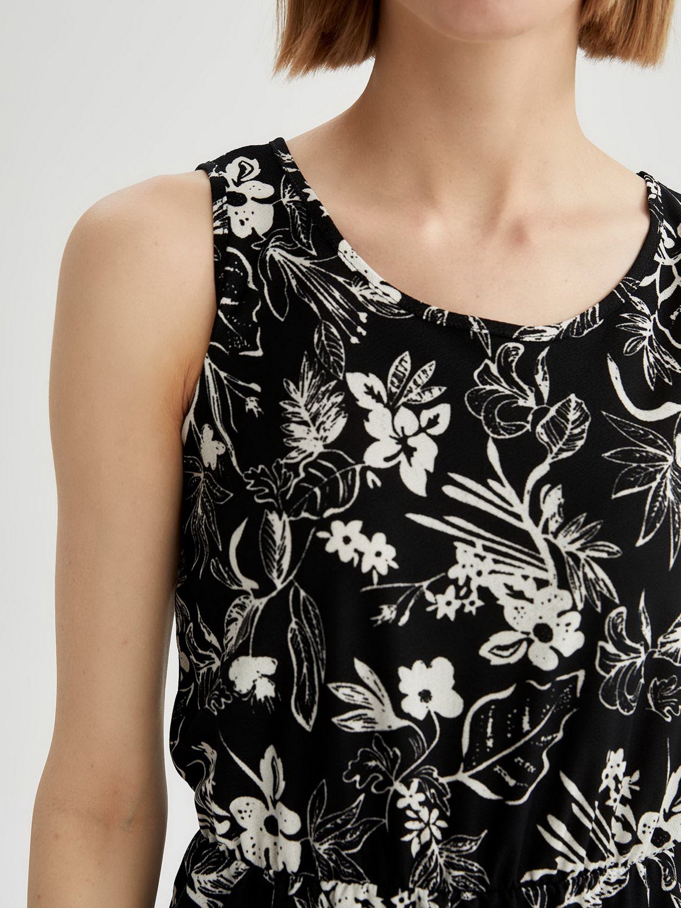 Платье мини DeFacto модель T8070AZ-BK27 Фото