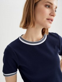 Платье мини DeFacto модель U9424AZ-NV25 Фото