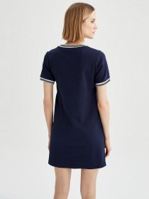 Платье мини DeFacto модель U9424AZ-NV25 Фото