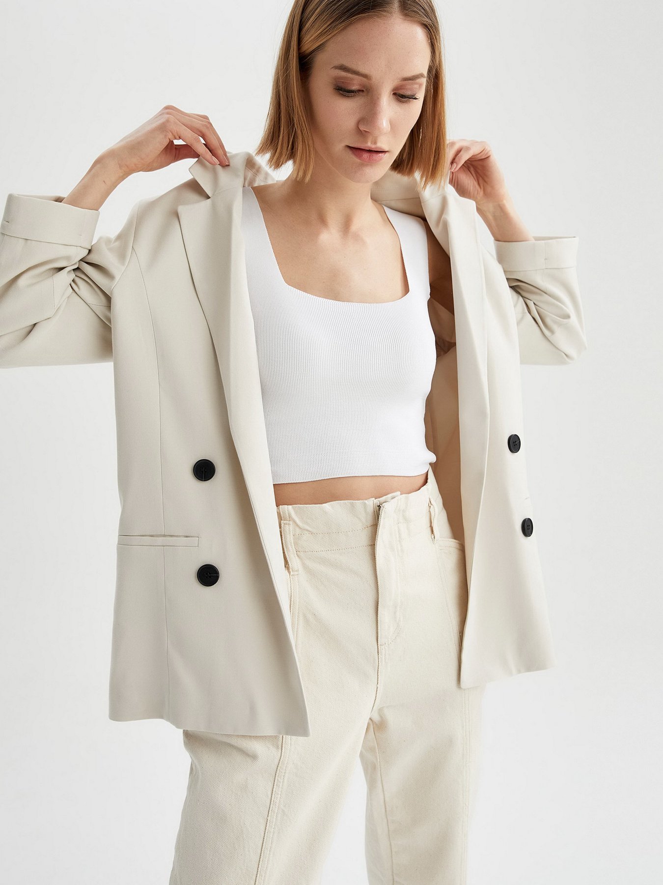 Блейзер DeFacto модель U2934AZ-ER37 Блейзер DeFacto модель U2934AZ-ER37 Фото