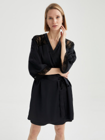 Халат DeFacto модель U0031AZ-BK27 Фото