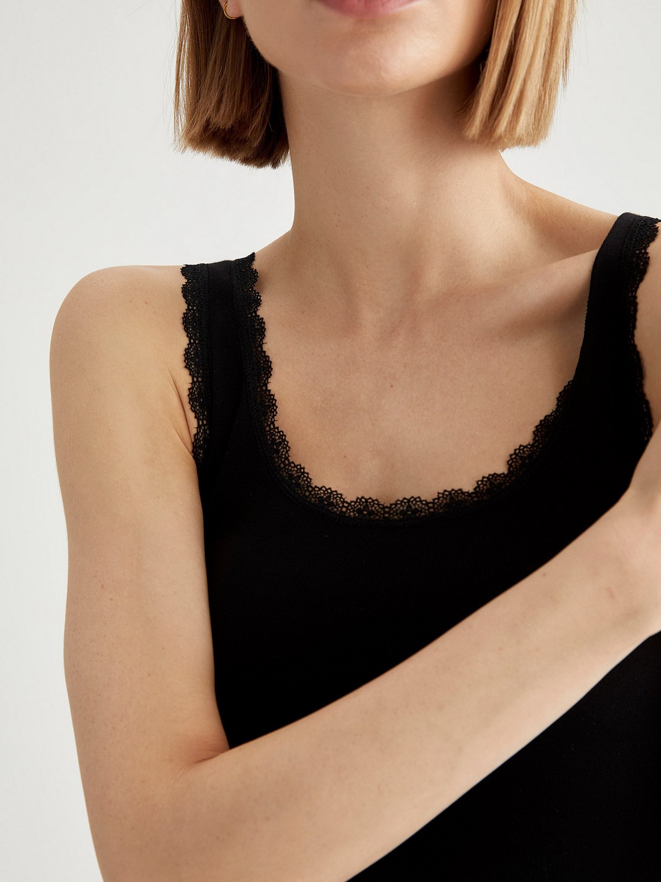 Майка для дому DeFacto модель M6859AZ-BK27 Майка для дому DeFacto модель M6859AZ-BK27 Фото