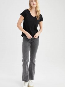 Футболка DeFacto модель K1507AZ-BK27 Фото