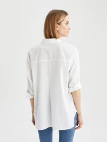 Сорочка повсякденна DeFacto модель U4926AZ-WT34 Фото