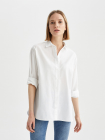 Сорочка повсякденна DeFacto модель U4926AZ-WT34 Фото