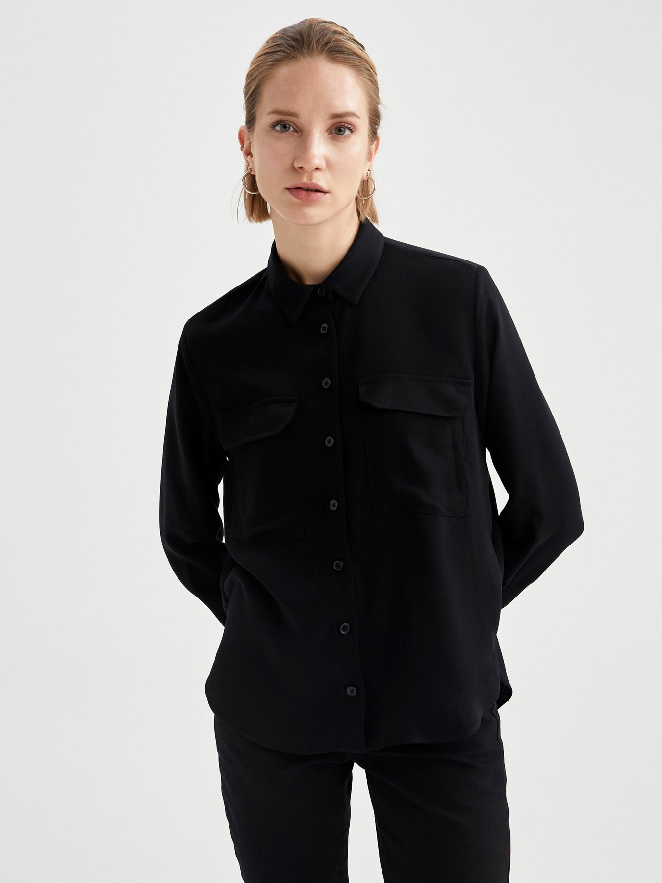 Сорочка DeFacto модель T6889AZ-BK27 Фото