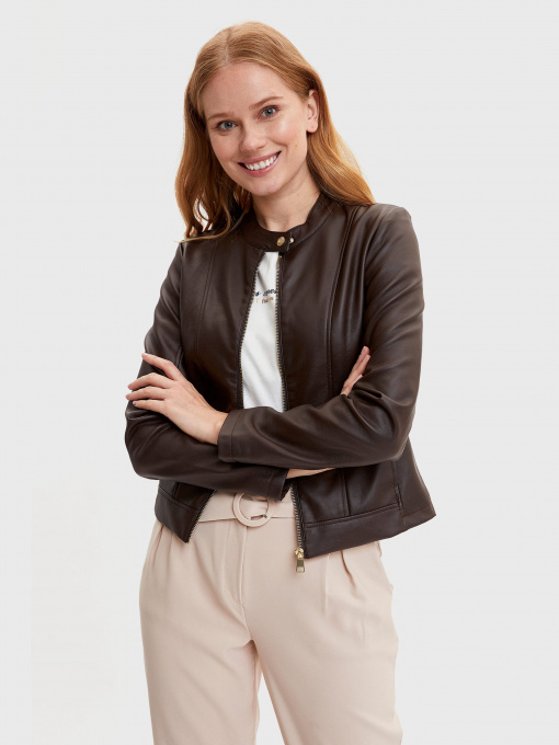 Куртка кожаная DeFacto модель N6772AZ-BN1 Фото