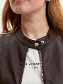 Куртка кожаная DeFacto модель N6772AZ-BN1 Фото