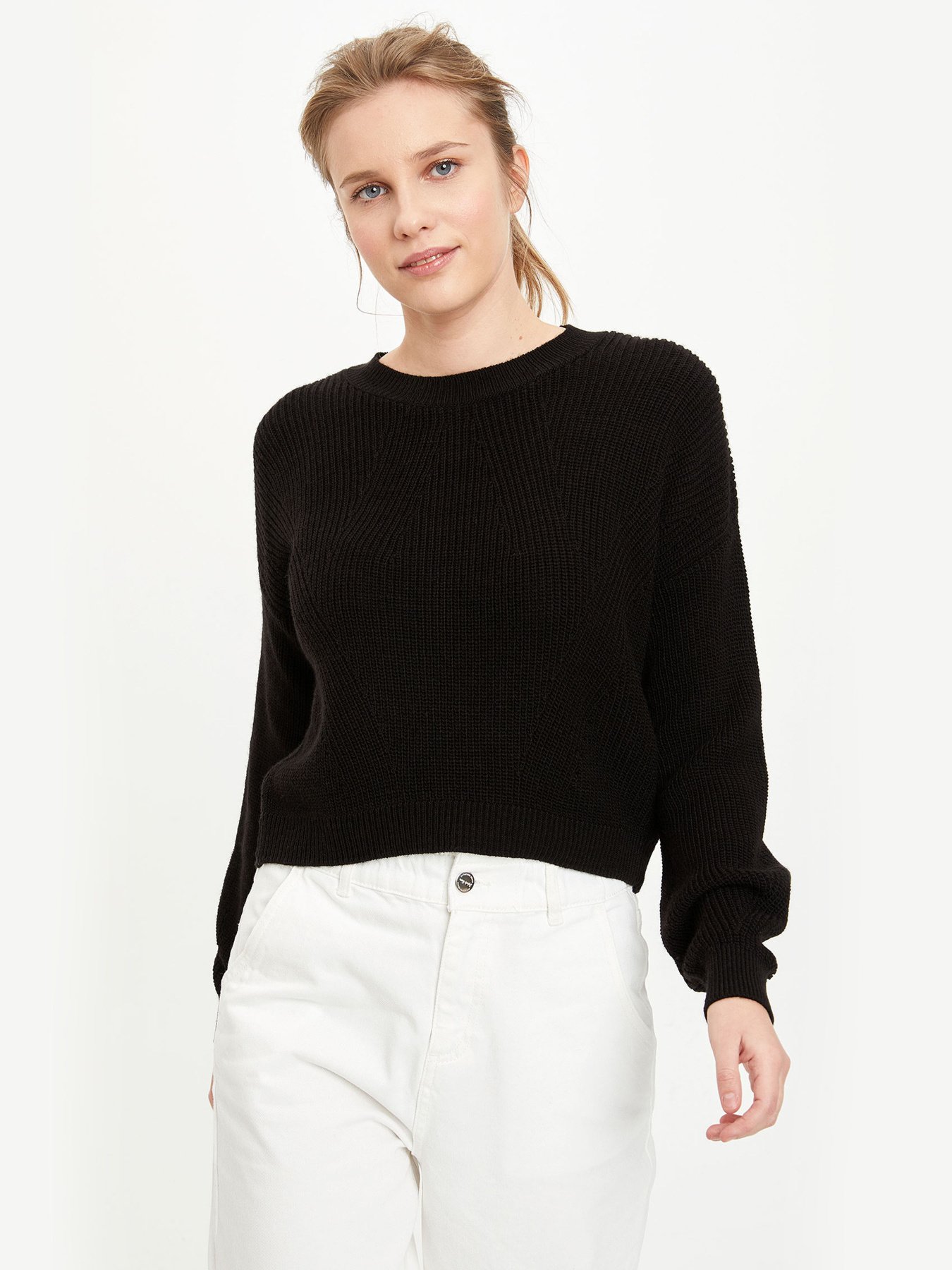 Джемпер DeFacto модель L2567AZ-BK27 Фото