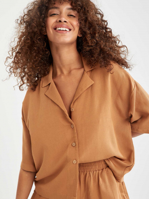 Рубашка повседневная DeFacto модель U2927AZ-BN153 Фото