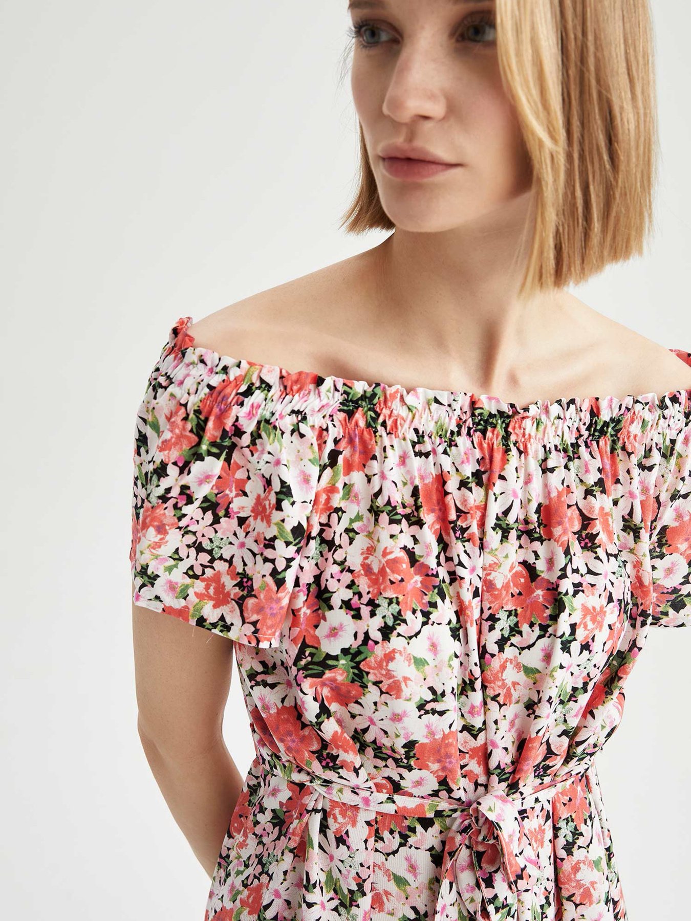 Платья DeFacto модель T9653AZ-BR56 Фото