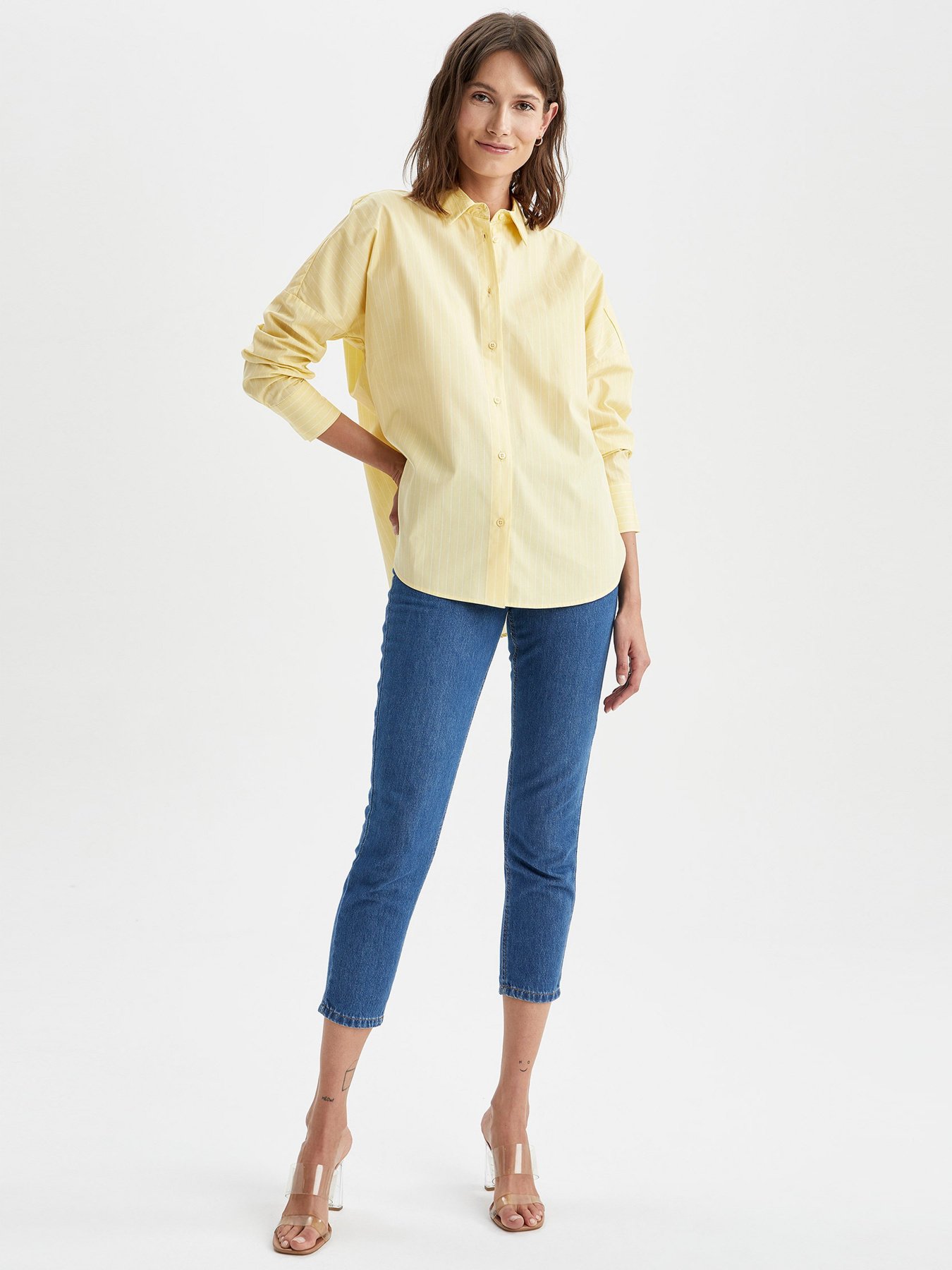 Рубашка DeFacto модель U8628AZ-YL118 Фото