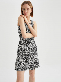 Платье мини DeFacto модель T8070AZ-WT27 Фото