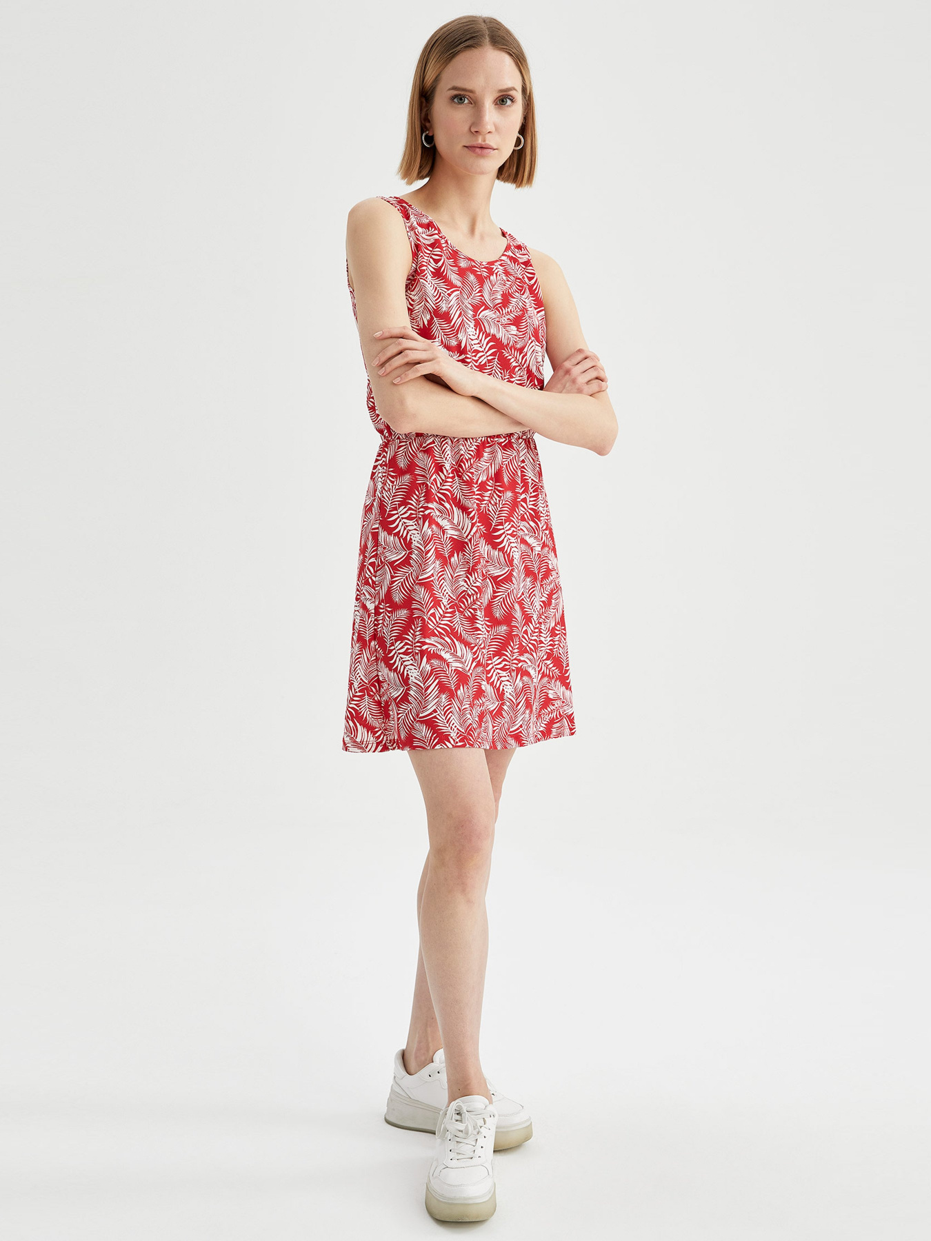 Платья DeFacto модель T8070AZ-OG198 Фото