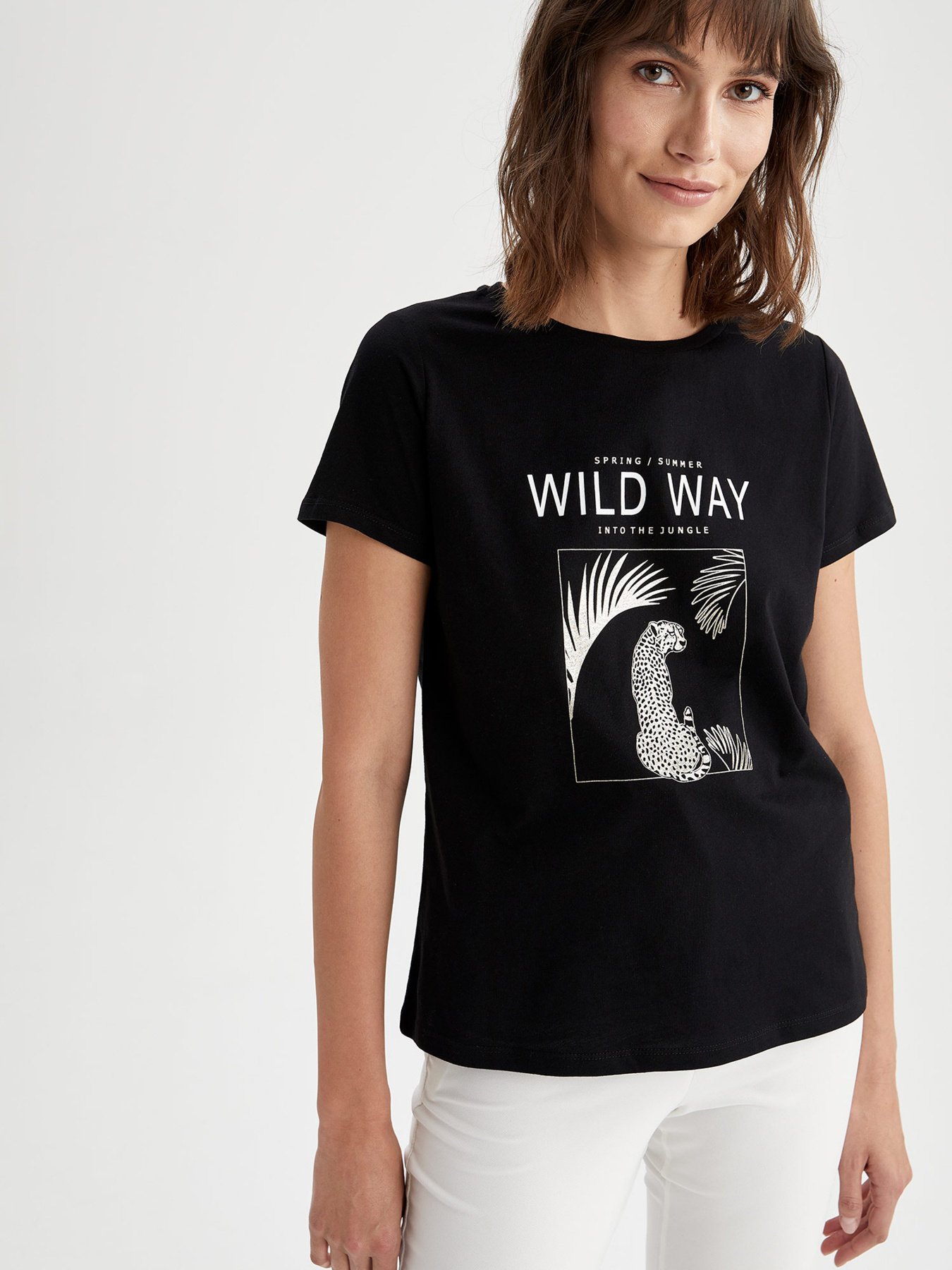 Футболки и поло DeFacto модель U7512AZ-BK27 Фото