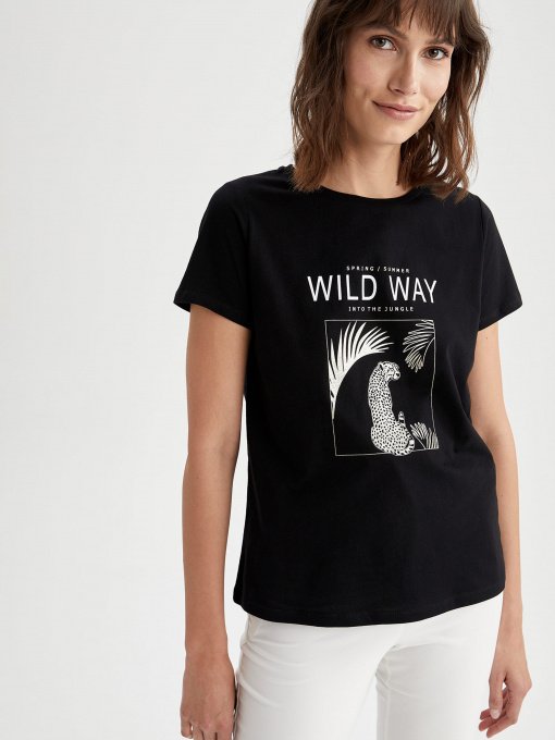 Футболки и поло DeFacto модель U7512AZ-BK27 Фото