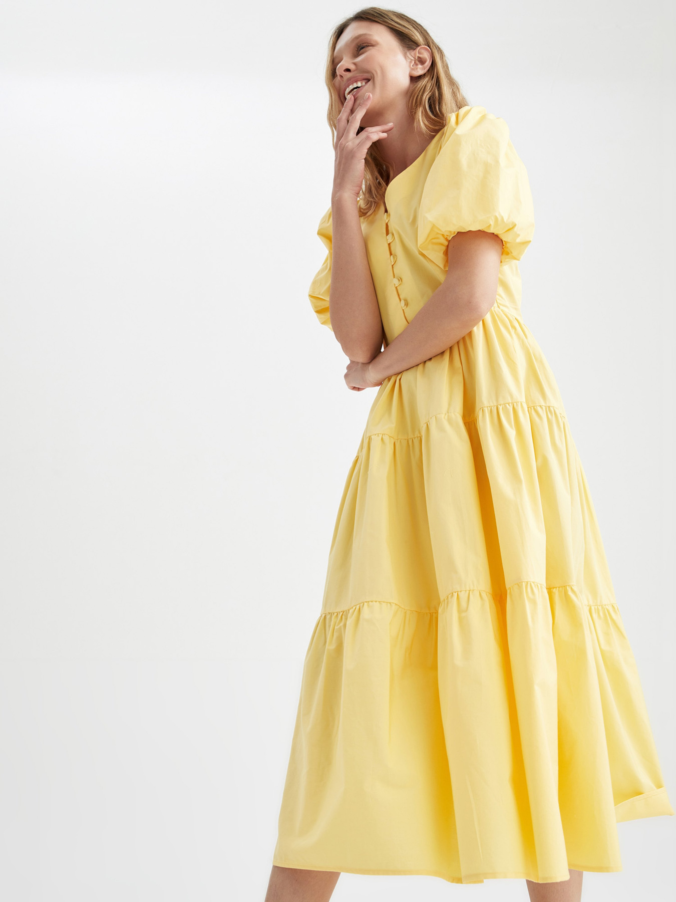 Платья DeFacto модель U7027AZ-YL78 Фото