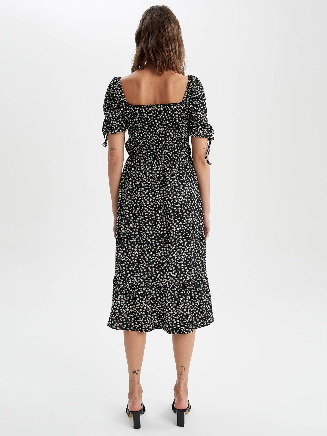 Сукня міді DeFacto модель U7054AZ-BK27 Фото