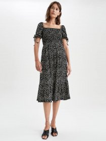 Сукня міді DeFacto модель U7054AZ-BK27 Фото
